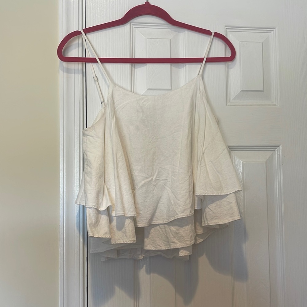 BP. Tiered tank top